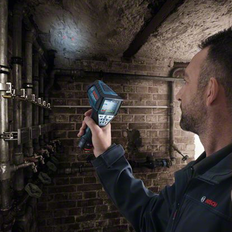 Détecteur thermique Bosch GIS 1000 C mise en situation