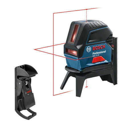 GCL 2-15 Bosch - Niveau laser point et ligne + BM3